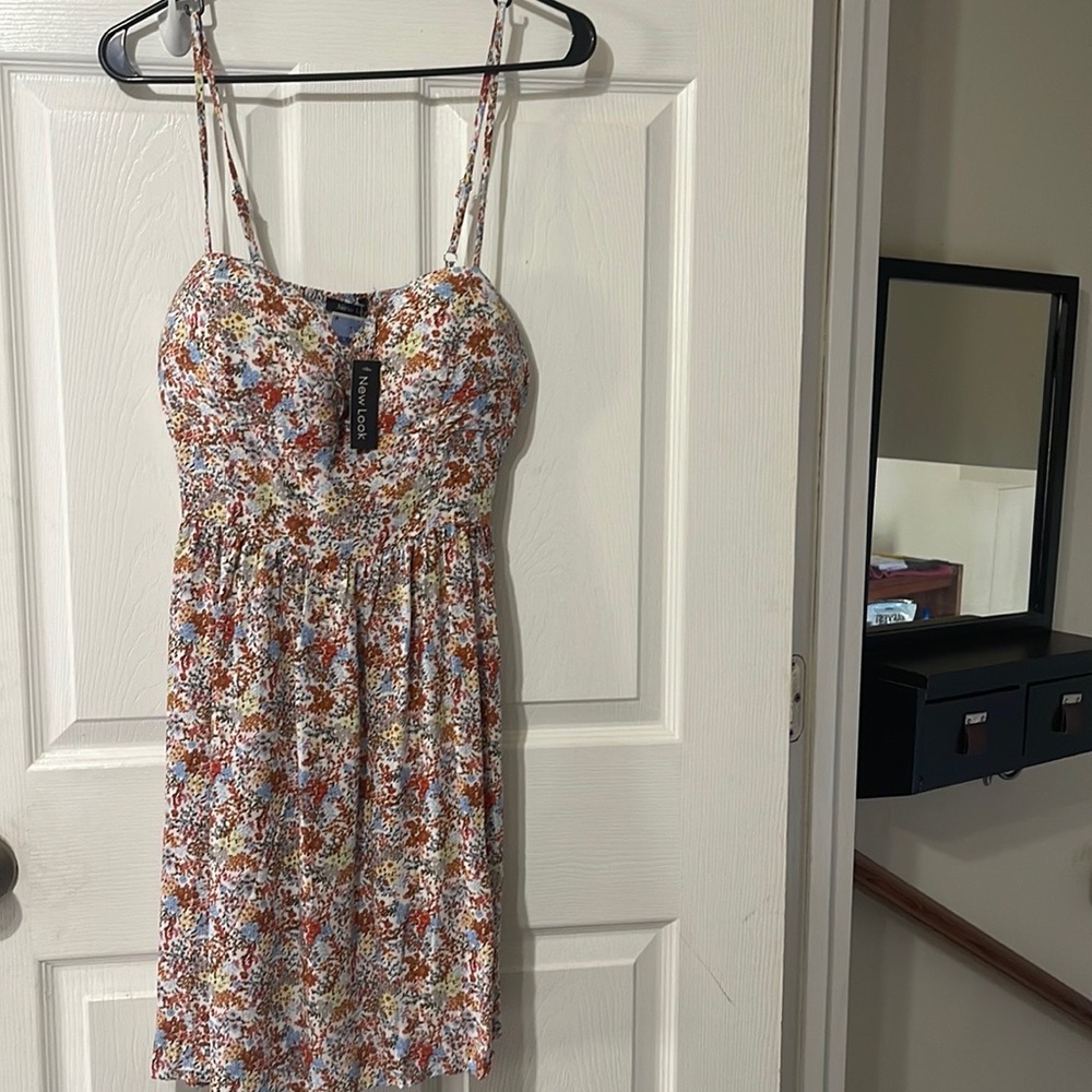 Summer floral dress